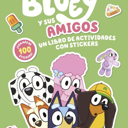 Portada del libro Bluey. Bluey y sus amigos. Libro de stickers de LADYBIRD BOOKS LIMITED – ALTEA