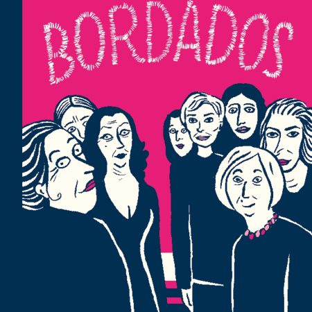 Portada del libro Bordados de Marjane Satrapi – RESERVOIR BOOKS