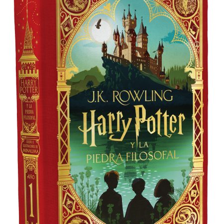 Portada del libro Harry Potter y la piedra filosofal (Harry Potter edición MinaLima 1) de J. K. Rowling – SALAMANDRA INFANTIL Y JUVENIL
