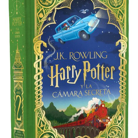 Portada del libro Harry Potter y la cámara secreta (Harry Potter edición MinaLima 2) de J. K. Rowling – SALAMANDRA INFANTIL Y JUVENIL