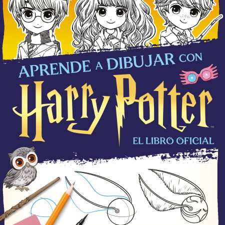 Portada del libro Aprende a dibujar con Harry Potter de J. K. Rowling – SALAMANDRA INFANTIL Y JUVENIL