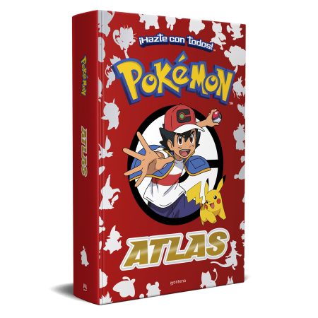 Portada del libro Atlas Pokémon (Colección Pokémon) de The Pokémon Company – MONTENA