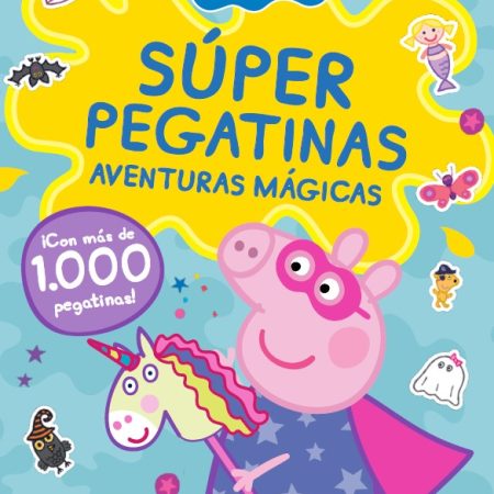 Portada del libro Peppa Pig. Super pegatinas de Hasbro ; E E – BEASCOA