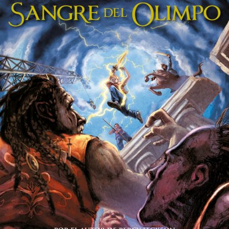 Portada del libro La sangre del Olimpo (Los héroes del Olimpo 5) de Rick Riordan – MONTENA
