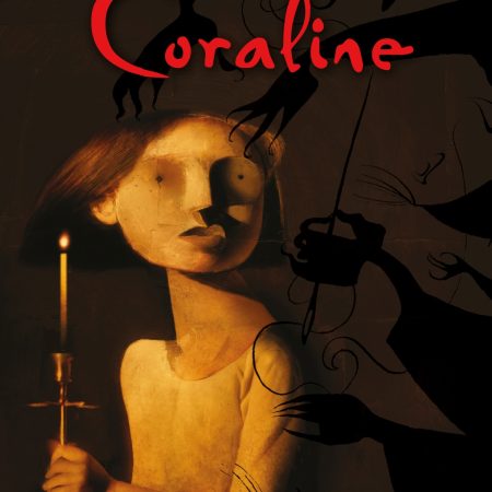 Portada del libro Coraline de Neil Gaiman – SALAMANDRA INFANTIL Y JUVENIL