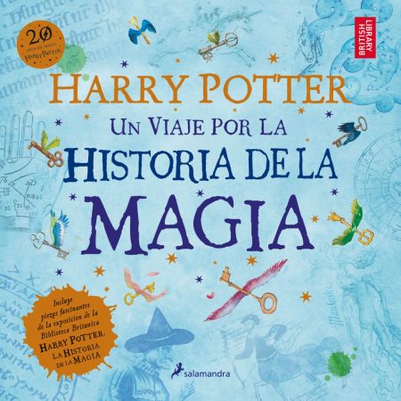Portada del libro Harry Potter: Un viaje por la historia de la magia de J. K. Rowling – SALAMANDRA INFANTIL Y JUVENIL