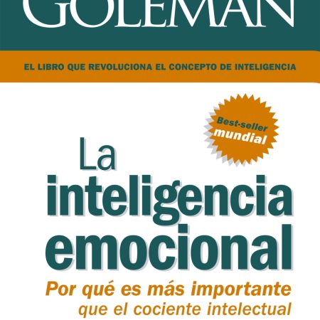 Portada del libro La inteligencia emocional de Daniel Goleman – VERGARA