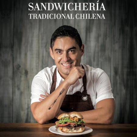 Portada del libro Sandwichería tradicional chilena de Alvaro Barrientos – GRIJALBO