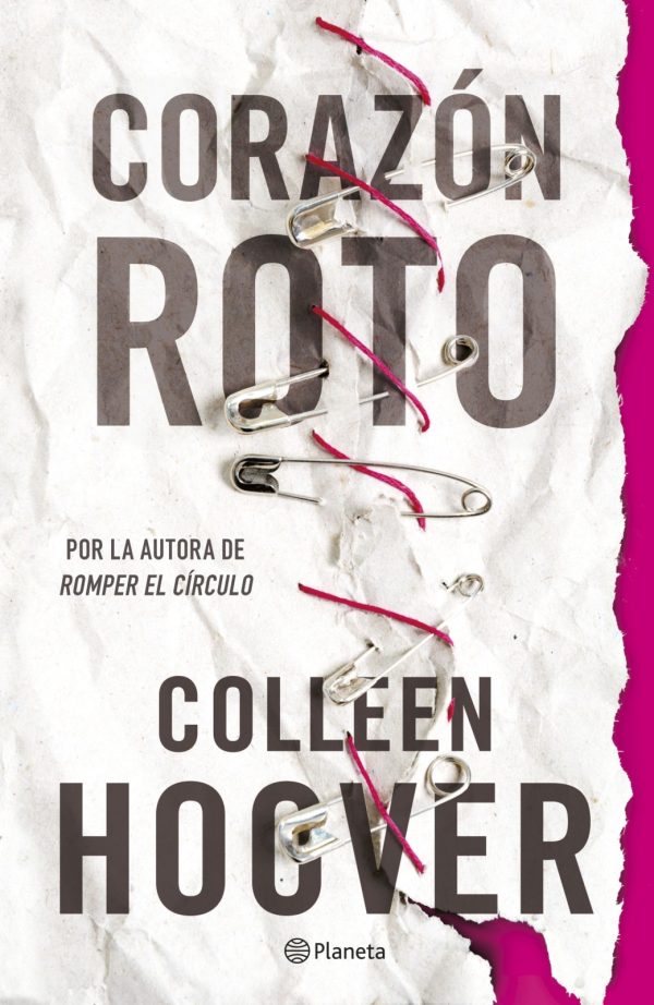 Portada del libro  de Colleen Hoover –