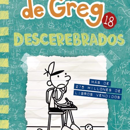 Portada del libro Diario de Greg 18 - Descerebrados de Jeff Kinney – MOLINO