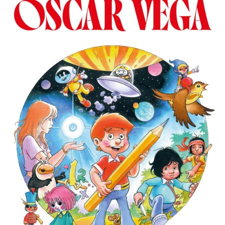 Portada del libro El mundo de Óscar Vega de Félix Vega Encina – RESERVOIR BOOKS