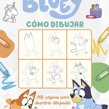 Bluey cómo dibujar