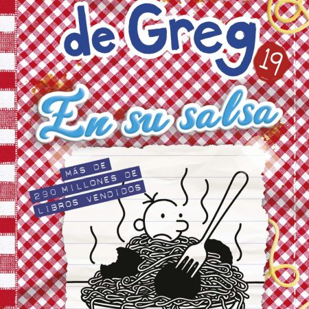 Portada del libro Diario de Greg 19: En su salsa de Jeff Kinney – MOLINO