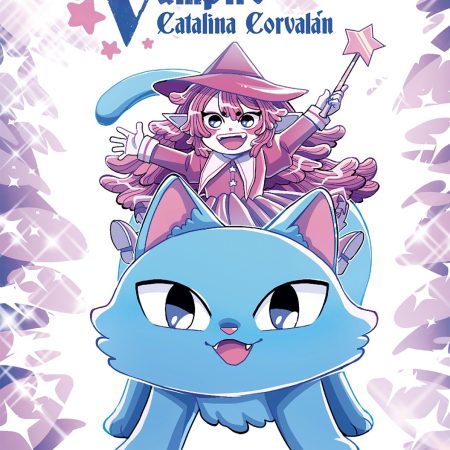 Portada del libro La brujita vampiro y la prueba de las linternas mágicas de Catalina Corvalán Santelices – MONTENA