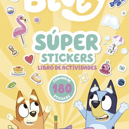 Portada del libro Bluey. Superstickers de Bluey – ALTEA