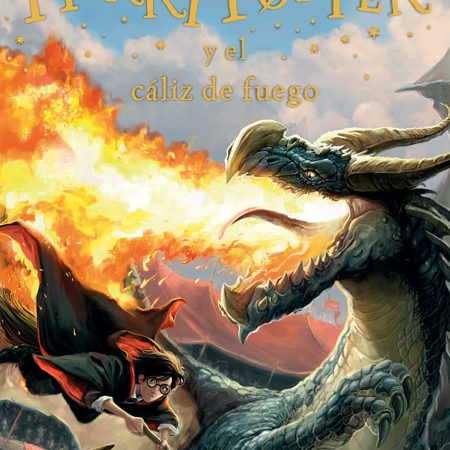 Portada del libro Harry Potter y el cáliz de fuego (Harry Potter 4) de J. K. Rowling – SALAMANDRA BOLSILLO