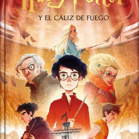 Portada del libro Harry Potter y el cáliz de fuego (Harry Potter 4) de J. K. Rowling – SALAMANDRA INFANTIL Y JUVENIL
