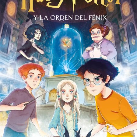 Portada del libro Harry Potter y la Orden del Fénix (Harry Potter [edición con ilustraciones de Xavier Bonet] 5) de J. K. Rowling – SALAMANDRA INFANTIL Y JUVENIL