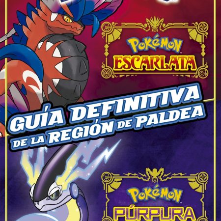 Portada del libro Guía definitiva de la región Paldea. Libro oficial de The Pokémon Company – MONTENA