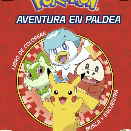 Portada del libro Aventura en Paldea de The Pokémon Company – MONTENA